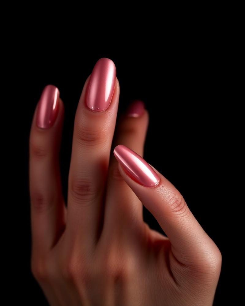 Chrome rose gold